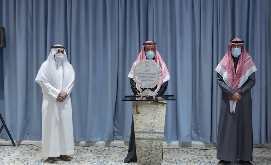معالي رئيس الجامعة يرعى حفل مسابقة حفظ القرآن الكريم والسنة النبوية على جائزة معاليه للعام الجامعي 1442هـ - الجامعة