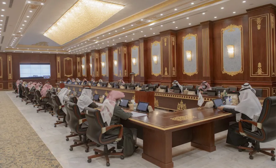 معالي رئيس الجامعة يترأس مجلس الجامعة في جلسته السابعة للعام الجامعي 1441 / 1442 هـ - ]U,M