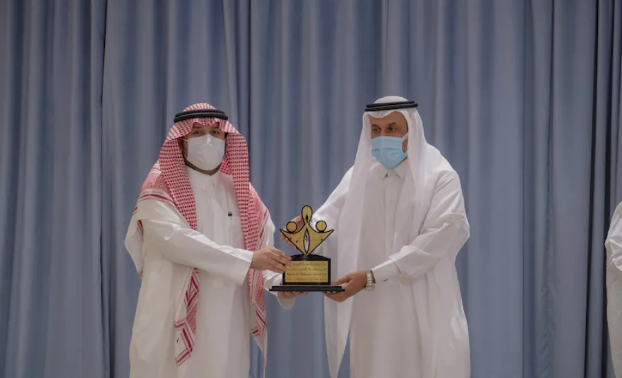 الجامعة تقيم حفل تكريم الفائزين بجائزة الجامعة لخدمة المجتمع في نسختها الثالثة ( مجتمع يحقق رؤية )  - الجامعة