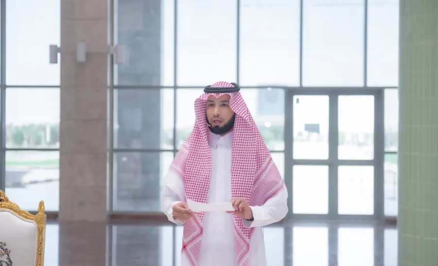 وسط إجراءات احترازية وباتباع التعليمات الوقائية : الجامعة تقيم حفل المعايدة السنوي لعيد الفطر المبارك -  an
