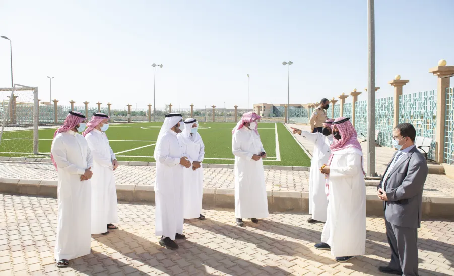  وكيل الجامعة يتفقد مراحل العمل في مشاريع ومرافق الجامعة بالمجمعة وحوطة سدير -  وكيل الجامعة يتفقد مراحل العمل في مشاريع ومرافق الجامعة بالمجمعة وحوطة سدير