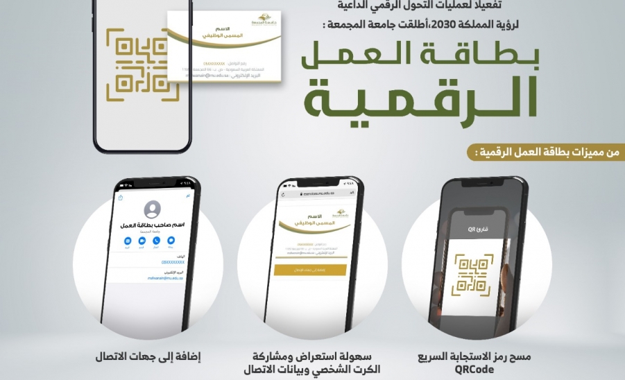 بطاقة العمل الرقمية