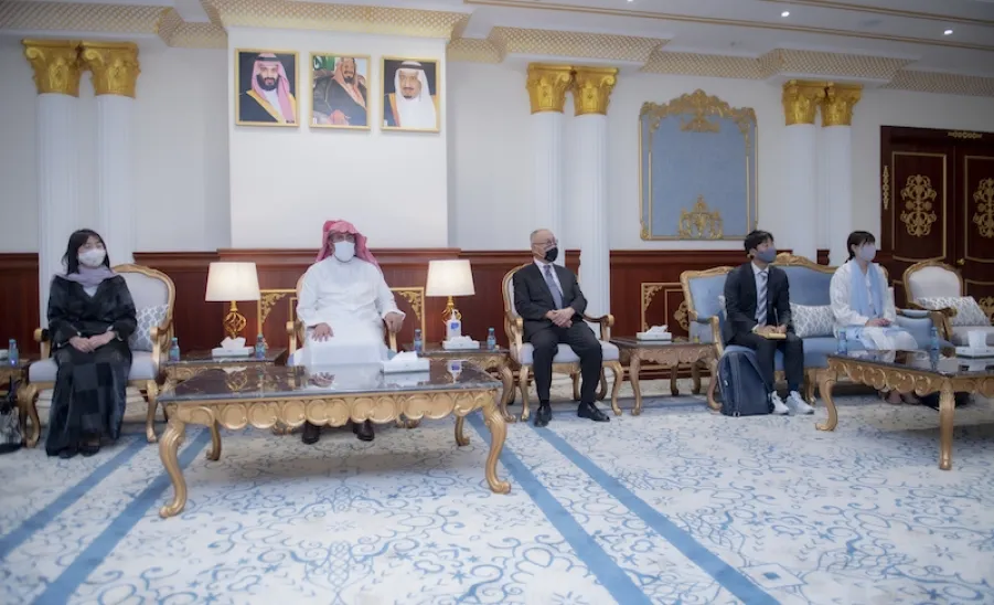 سعادة سفير دولة اليابان يزور الجامعة -  سعادة سفير دولة اليابان يزور الجامعة