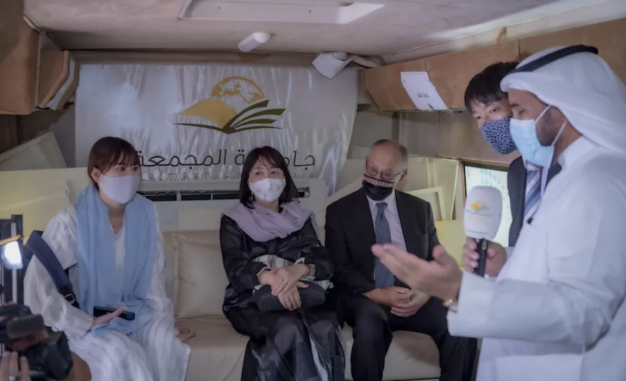 سعادة سفير دولة اليابان يزور الجامعة -  سعادة سفير دولة اليابان يزور الجامعة