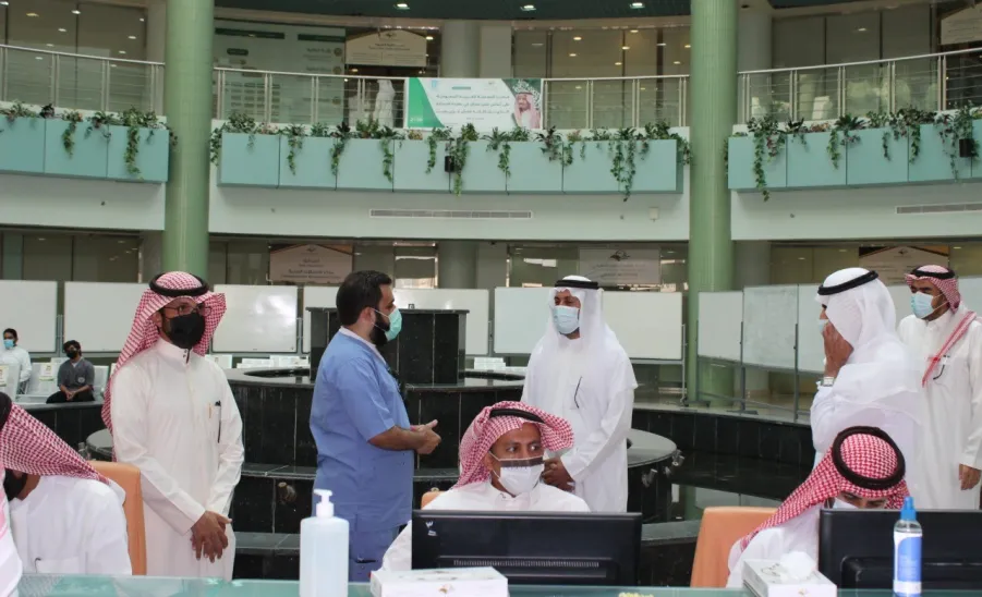 Vice-Rector for educational affairs visits College of Science in Zulfi -  وكيل الجامعة للشؤون التعليمية يزور كلية العلوم بالزلفي