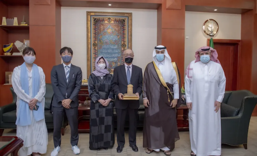 سعادة سفير دولة اليابان يزور الجامعة  - ]U,M
