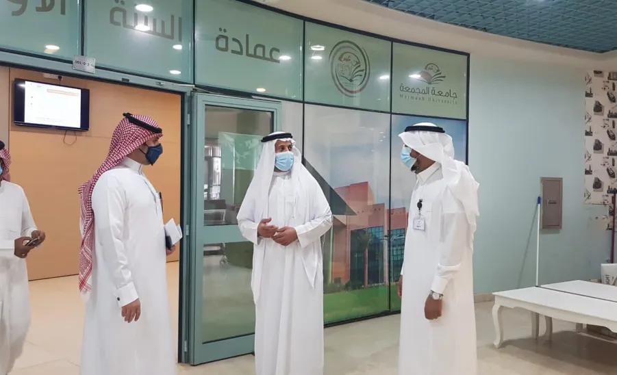 Vice-Rector visits Common First Year Deanship  - جانب من الزيارة