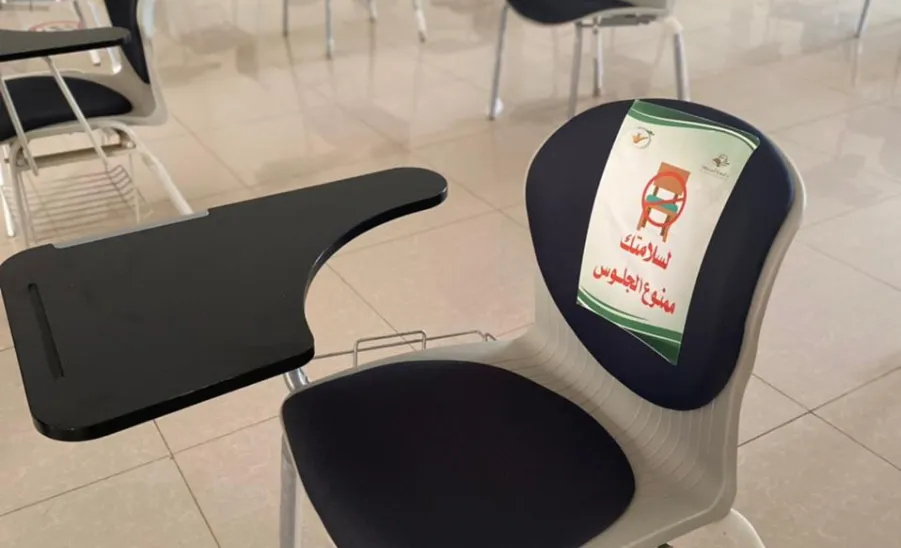 وكيلة الجامعة لشؤون الطالبات تقوم بجولة تفقدية على كليات الجامعة  - ]U,M