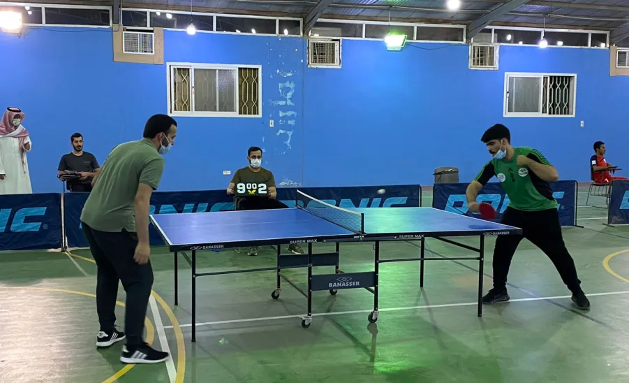 كلية علوم الحاسب والمعلومات تحقق المركز الثاني في نهائي الجامعة لكرة الطاولة - 2