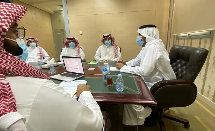 بمتابعة مباشرة من رئيس الجامعة... وكيل الجامعة للشؤون التعليمية يشهد انطلاق أعمال تهيئة البرامج التعليمية المتقدمة للاعتماد الأكاديمي -  وكيل الجامعة للشؤون التعليمية يؤكد على أهمية رفع مستوى التنسيق والتعاون والتكامل في كل ما يتعلق بتحقق الجودة ويشيد بالجهود المبذولة في كلية التربية بالمجمعة.