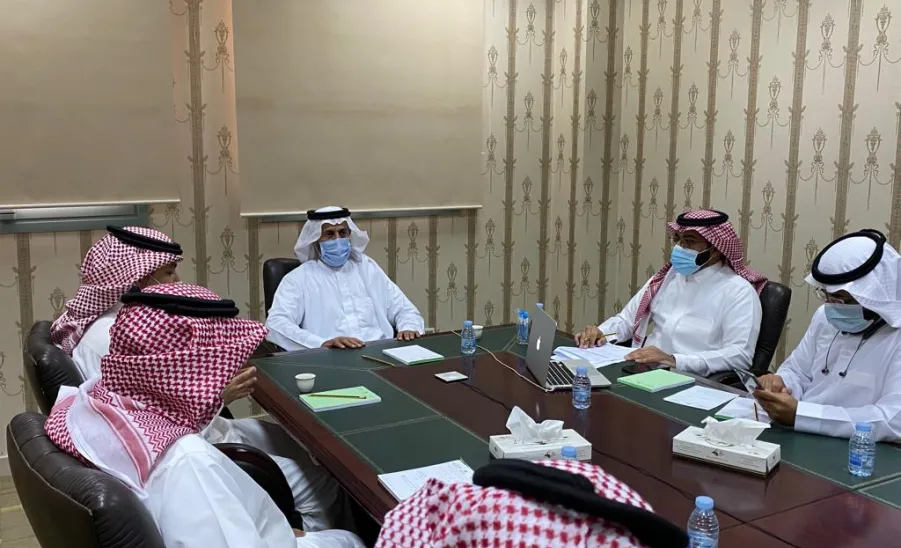 وكيل الجامعة للشؤون التعليمية يؤكد على أهمية رفع مستوى التنسيق والتعاون والتكامل في كل ما يتعلق بتحقق الجودة ويشيد بالجهود المبذولة في كلية التربية بالمجمعة -  وكيل الجامعة للشؤون التعليمية يؤكد على أهمية رفع مستوى التنسيق والتعاون والتكامل في كل ما يتعلق بتحقق الجودة ويشيد بالجهود المبذولة في كلية التربية بالمجمعة.