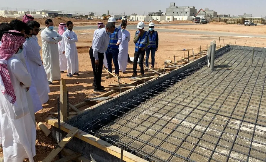 A scientific trip by Civil and Environmental Engineering Department to the housing project in Majmaah
 -  رحلة علمية من قسم الهندسة المدنية والبيئية الى مشروع الاسكان بمحافظة المجمعة 