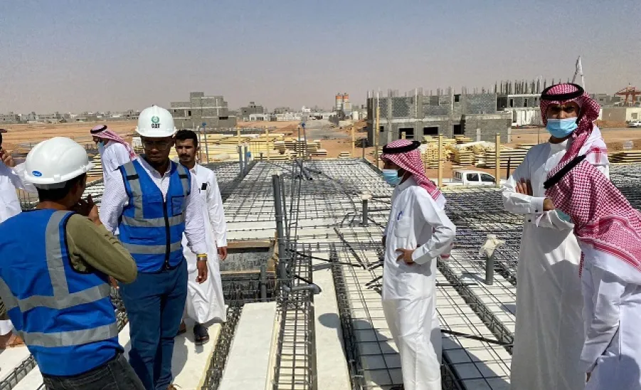A scientific trip by Civil and Environmental Engineering Department to the housing project in Majmaah
 -  رحلة علمية من قسم الهندسة المدنية والبيئية الى مشروع الاسكان بمحافظة المجمعة 