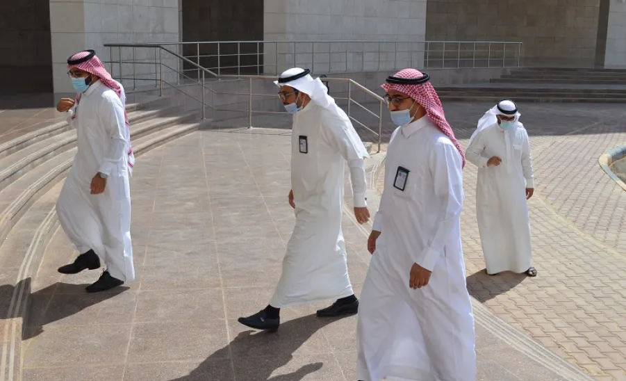MU welcomes a delegation of Qassim University  -  وفد جامعة القصيم