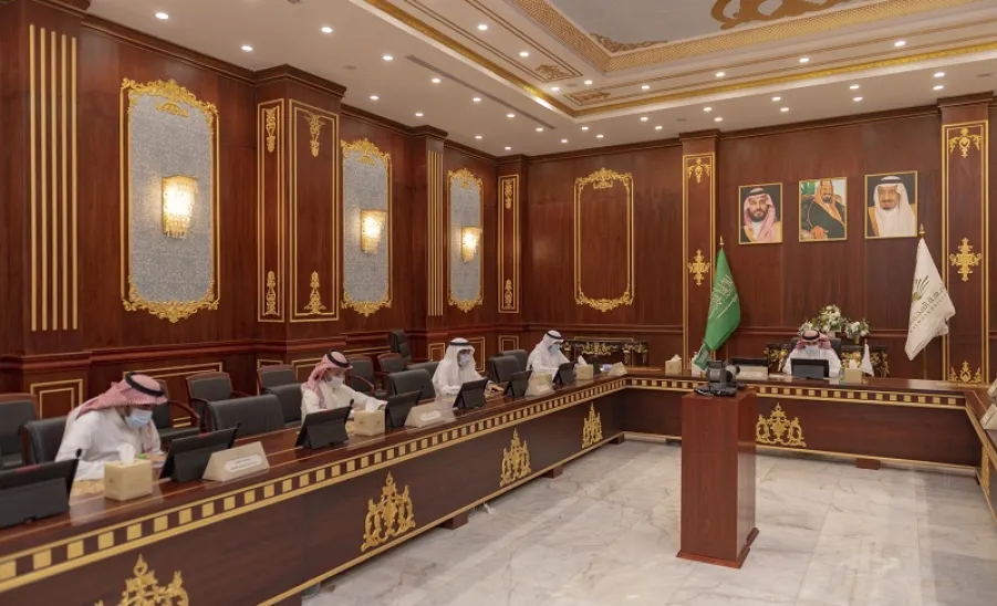 مجلس الجامعة يعقد اجتماعه الثاني لهذا العام 1443هـ  - جامعة المجمعة