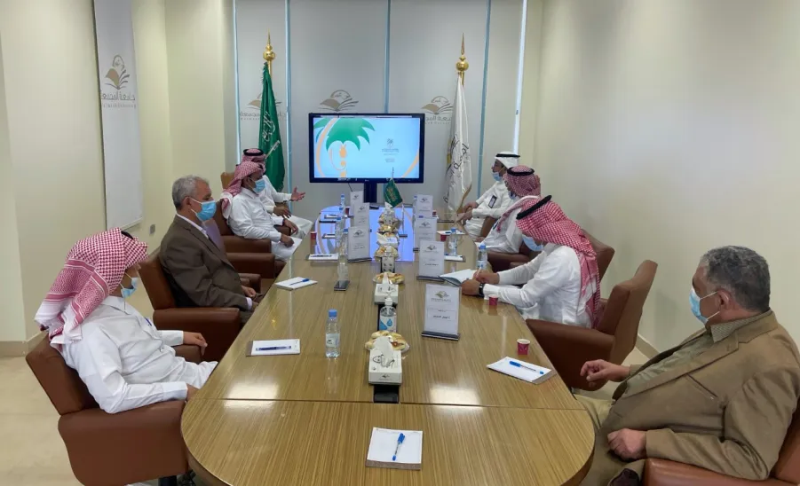 MU welcomes a delegation of Qassim University  -  وفد جامعة القصيم
