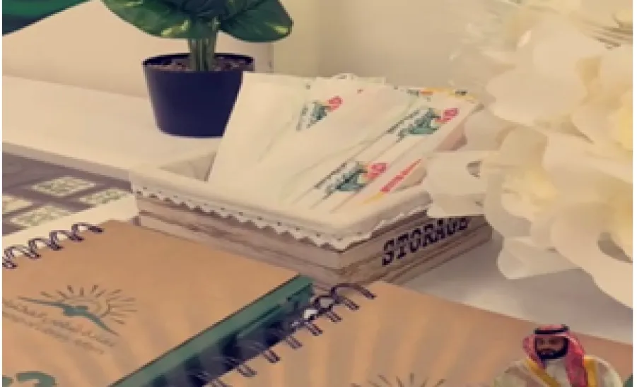 مشاركة مكتبة كلية العلوم والدراسات الإنسانية بالغاط باليوم الوطني السعودي (91) - مشاركة مكتبة كلية العلوم والدراسات الإنسانية بالغاط باليوم الوطني السعودي (91)