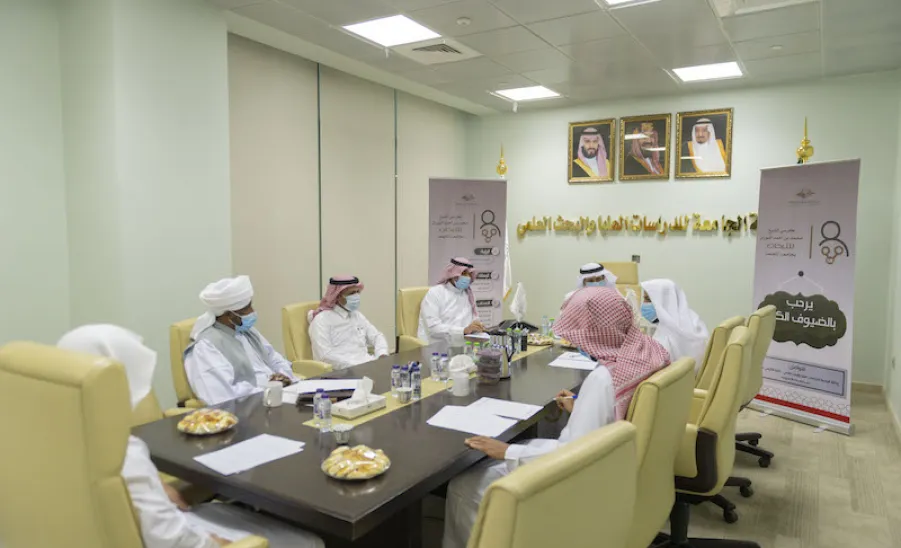  انطلاق الورشة التأسيسية لكرسي الشيخ محمد بن أحمد الفوزان للتَّرِكات بالجامعة - جامعة المجمعة