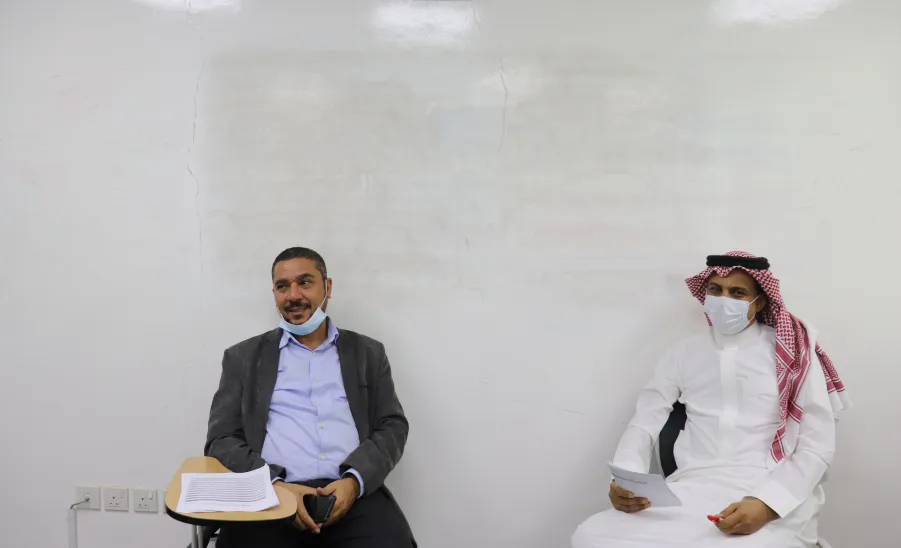 وحدة الارشاد الأكاديمي بكلية علوم الحاسب والمعلومات CCIS تعقد اجتماع مع طلاب المستوى السابع والثامن لاختيار المسارات - 1