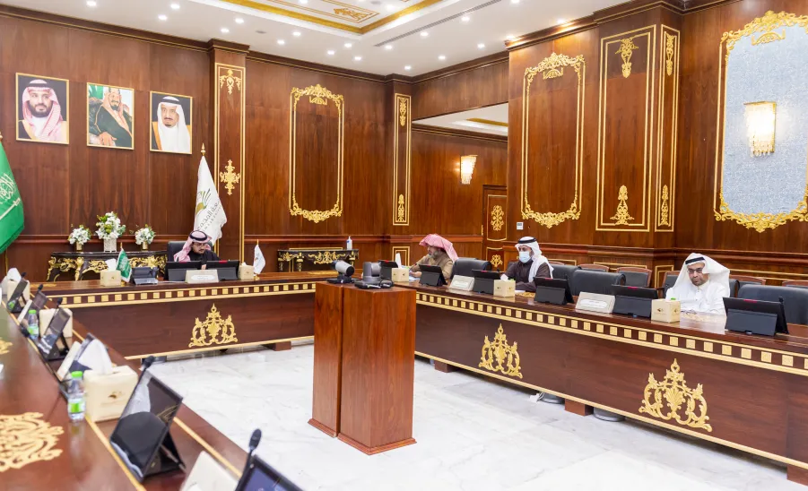 مجلس الجامعة يعقد اجتماعه الرابع للعام 1443هـ    - جامعة المجمعة