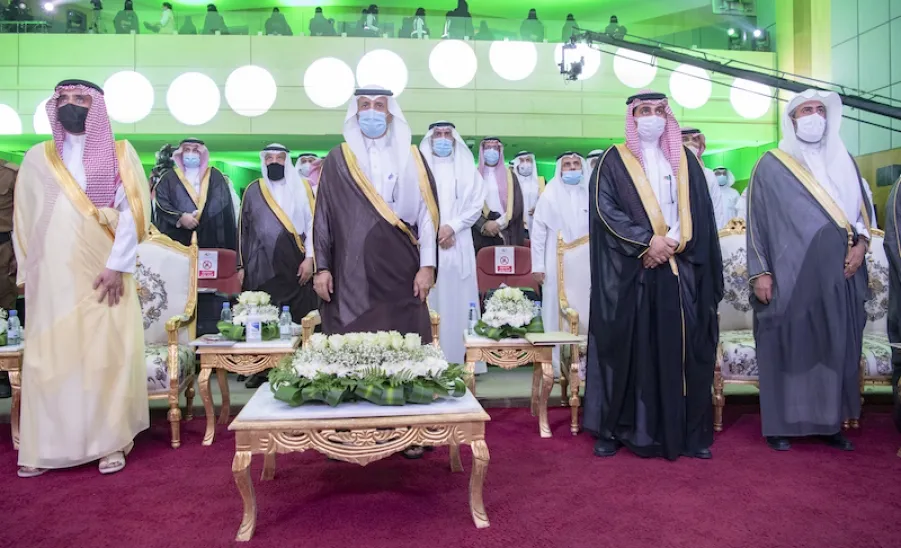 الجامعة تحتفل بمناسبة ذكرى اليوم الوطني الواحد و التسعين - a