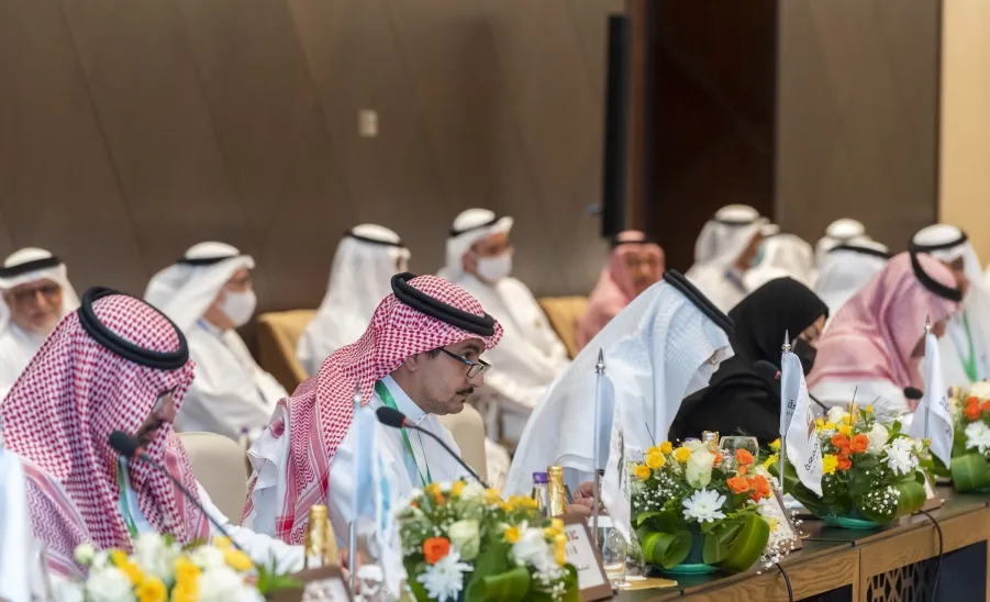رئيس الجامعة يشارك في الاجتماع الرابع والعشرين لرؤساء ومديري الجامعات ومؤسسات التعليم بدول مجلس التعاون لدول الخليج العربية - a