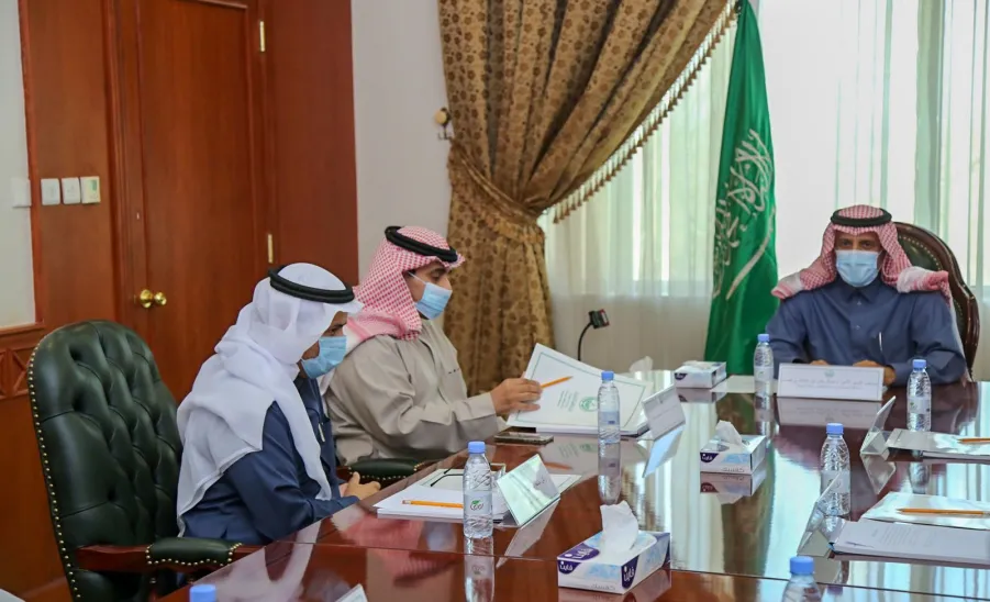 لجنة تطوير مدينة المجمعة تعقد اجتماعها الأول بديوان المحافظة - جامعة المجمعة