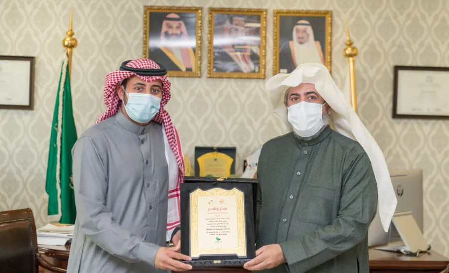 VICE-RECTOR WELCOMES REPRESENTATIVES OF ASSOCIATIONS INTERESTED IN ENVIRONMENT
 -  جامعة المجمعة 