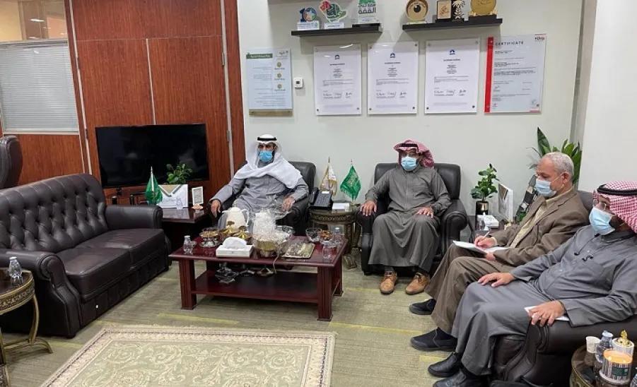 A visit to College of Education in Zulfi -  .