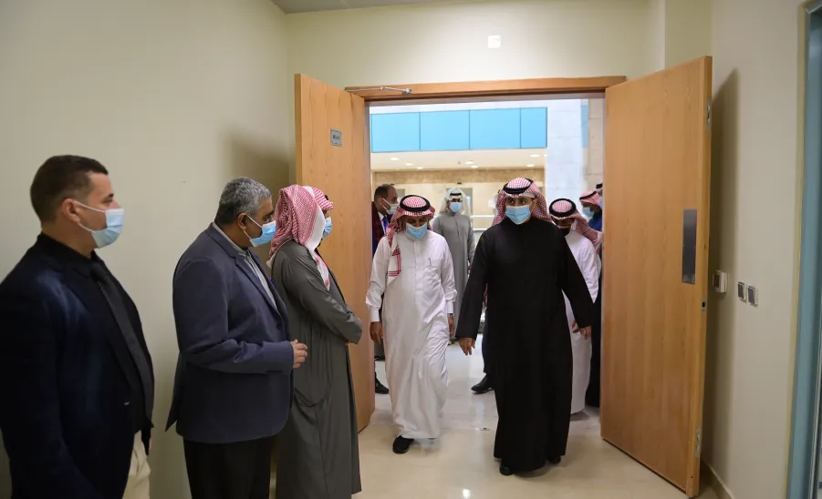 A TOUR OF INSPECTION BY MU RECTOR DEANSHIP OF E-LEARNING
 -  جامعة المجمعة 