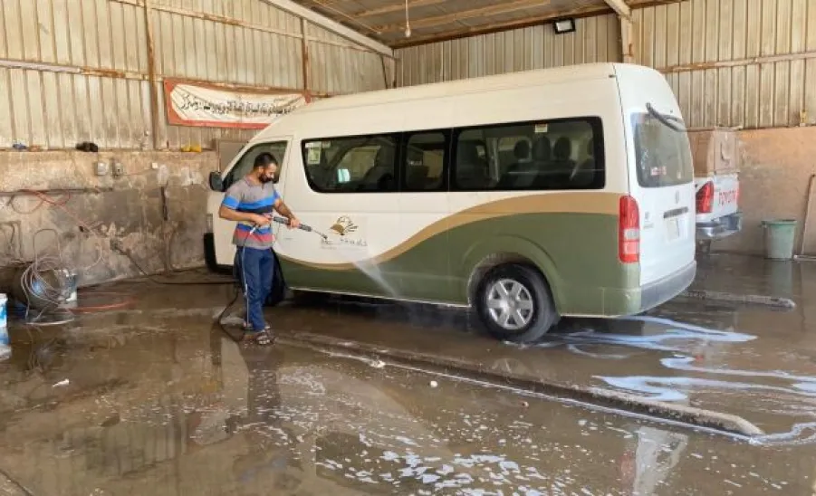 وحدة متابعة تطبيق البرتوكولات تواصل جهودها في تنفيذ الإجراءات الإحترازية  - رلالبفغ