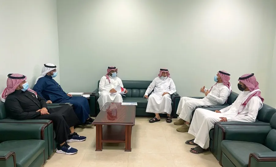 The Deanship's team visited the Strategic Planning Department  -  .