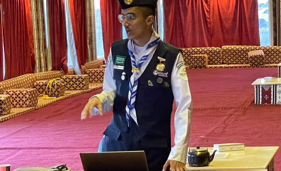 Deanship of Student Affairs organizes a scouting program 
 - 3