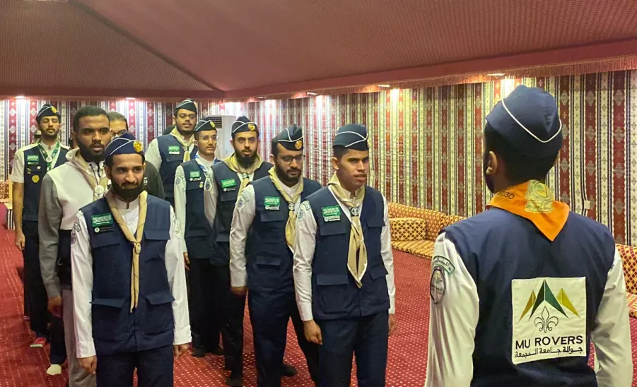 Deanship of Student Affairs organizes a scouting program 
 - 4