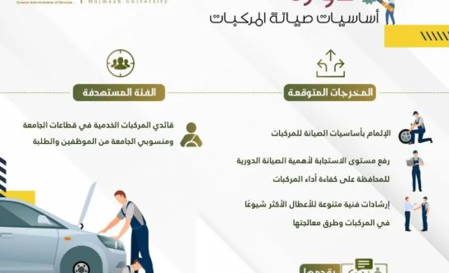 Technical Department of Vehicles Affairs finished courses on malfunctions
 - للاللاب