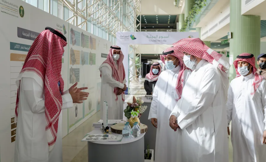 MU LAUNCHES ACTIVITIES OF ENVIRONMENT WEEK
 -   وكيل الجامعة يدشن فعاليات أسبوع البيئة بالجامعة