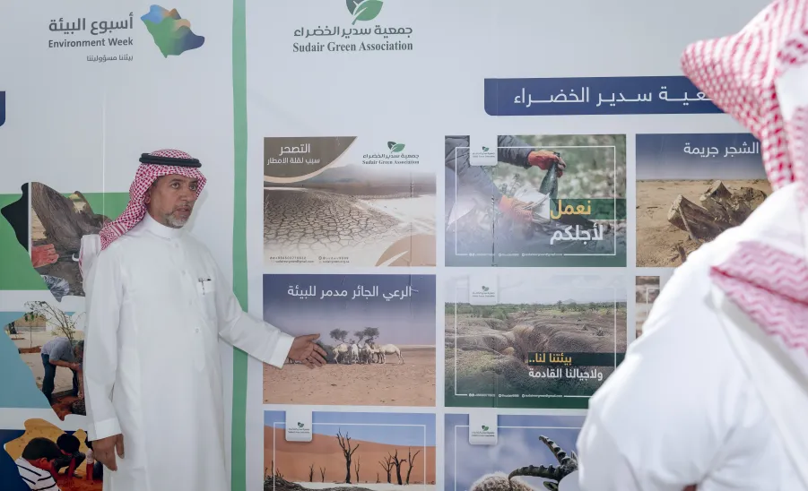 MU LAUNCHES ACTIVITIES OF ENVIRONMENT WEEK
 -   وكيل الجامعة يدشن فعاليات أسبوع البيئة بالجامعة