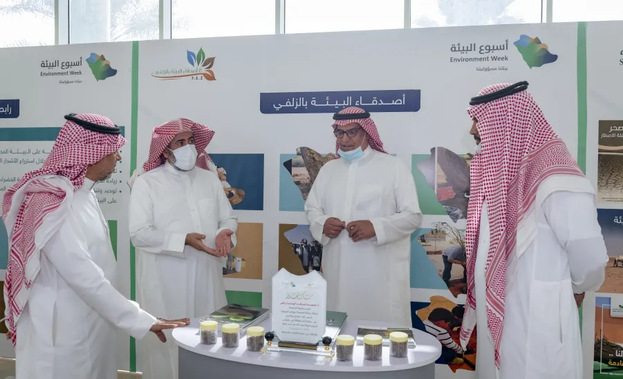 MU LAUNCHES ACTIVITIES OF ENVIRONMENT WEEK
 -   وكيل الجامعة يدشن فعاليات أسبوع البيئة بالجامعة