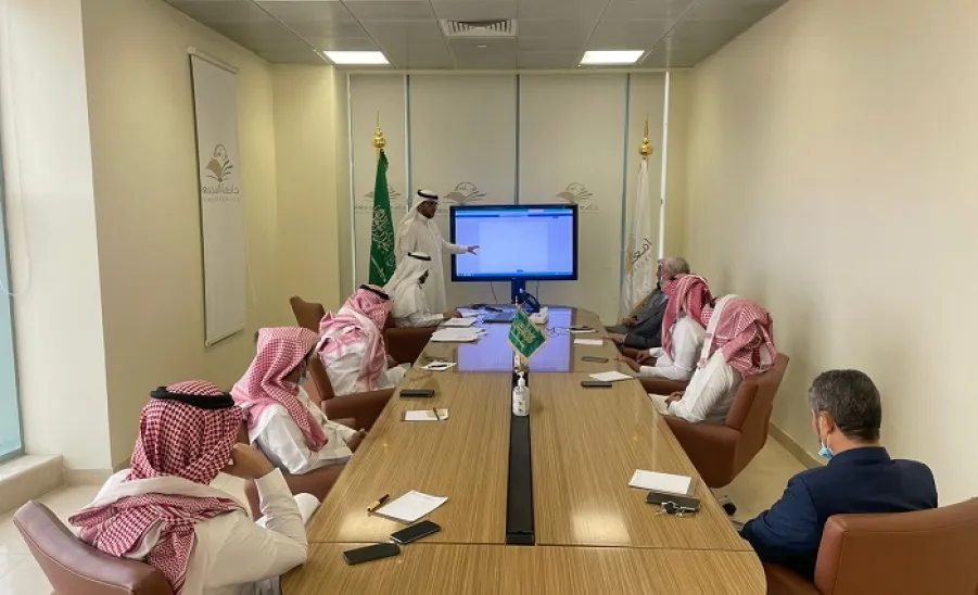 Deanship of Quality and Skills Development holds a meeting with the external audit team
 -  .