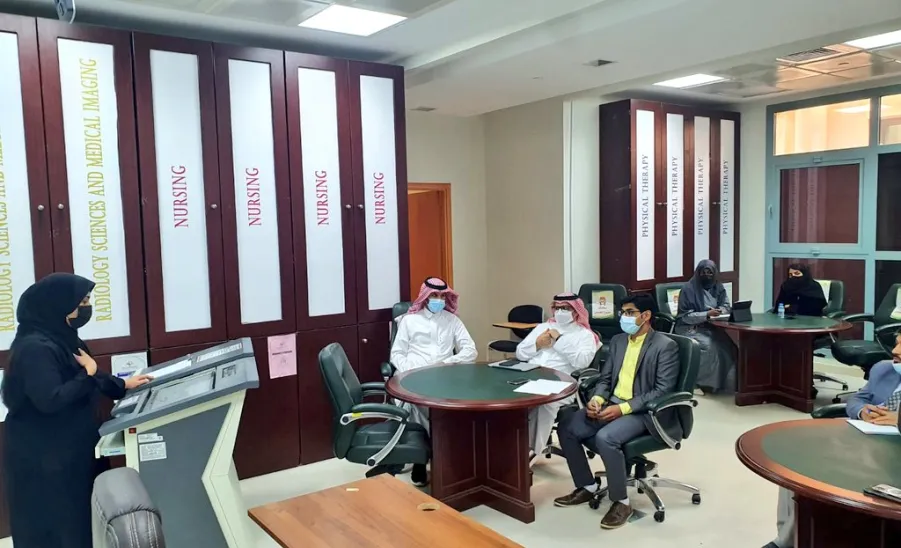 Tenth workshop to follow up academic accreditation progress of the college programs
 - 2