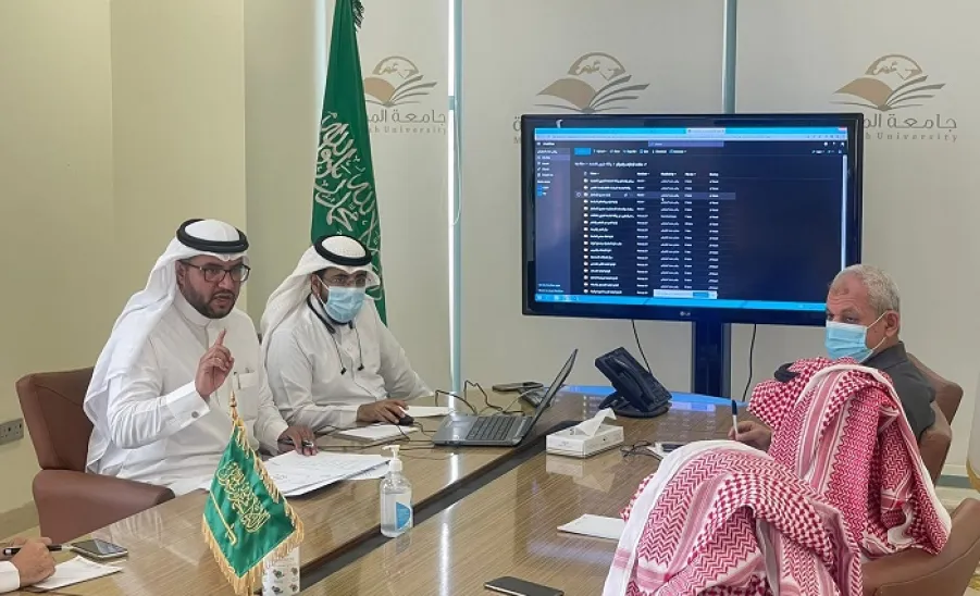 Deanship of Quality and Skills Development holds a meeting with the external audit team
 -  .