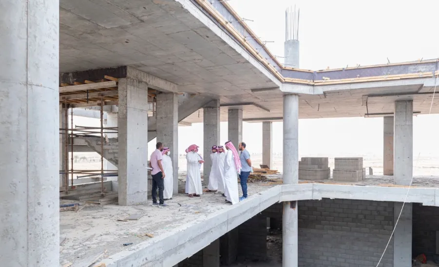 INSPECTION TOUR BY VICE-RECTOR TO VIRTUAL LEARNING CENTER BUILDING
 -  جامعة المجمعة 