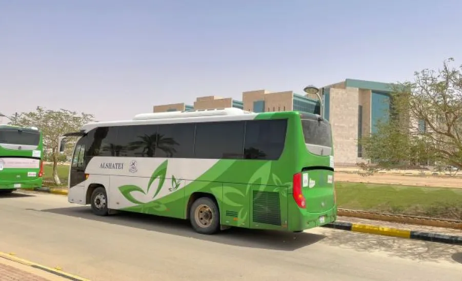 Transportation students welcomed during final exams  - باص11ة1ة1ة