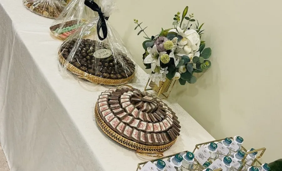 VICE-RECTOR'S OFFICE HOLDS A CELEBRATION OF EID AL-FITER FOR STAFF - جامعة المجمعة 