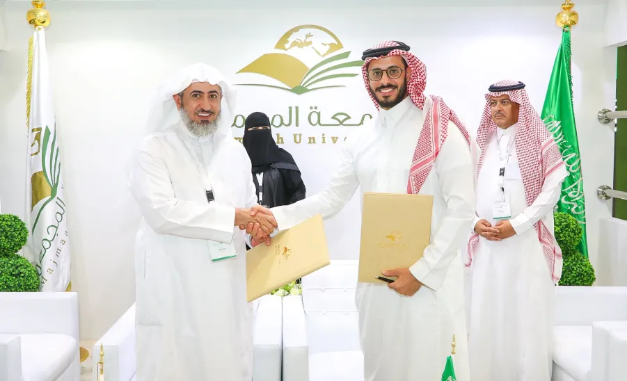 MU signs agreement with Ynmo company in social development  -  جامعة المجمعة توقع مذكرة تفاهم مع شركة ينمو للتسويق الإلكتروني في مجال التنمية المجتمعية.