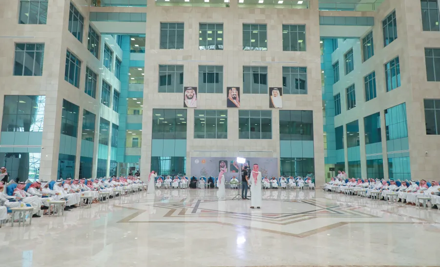 الإدارة العامة للعلاقات والمؤتمرات تقيم حفل المعايدة السنوي لعيد الأضحى المبارك - جامعة المجمعة 