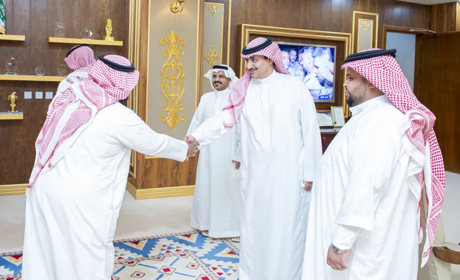 MU RECTOR REVIEWS SERVICE BUSINESS PLAN FOR NEW ACADEMIC YEAR  - جامعة المجمعة 
