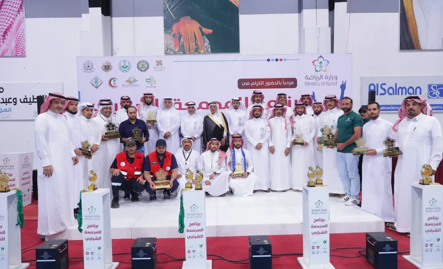 FRIENDS BLOOD BANK CONDUCTS A BLOOD DONATION CAMPAIGN WITH MINISTRY OF SPORTS - جامعة المجمعة 