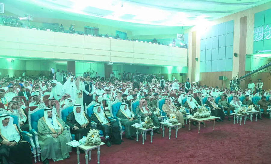 الجامعة تقيم احتفالاً خاصاً بمناسبة اليوم الوطني 92 - جامعة المجمعة