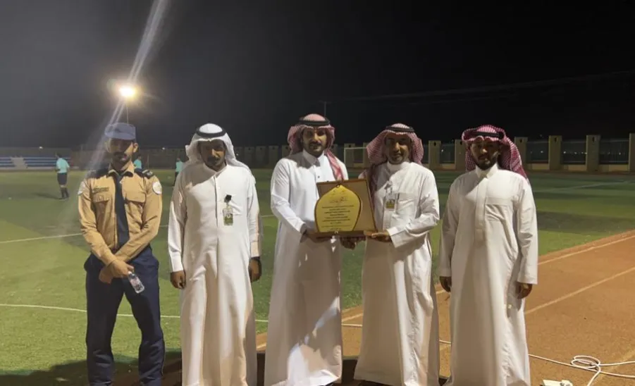 General Administration of Security participates in organizing the final match of Rector Tournament - كأس 2